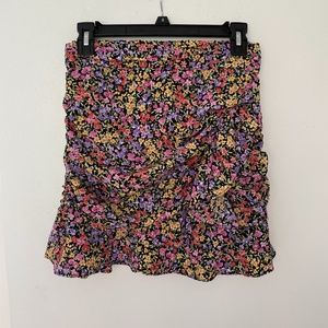 Zara flower skirt